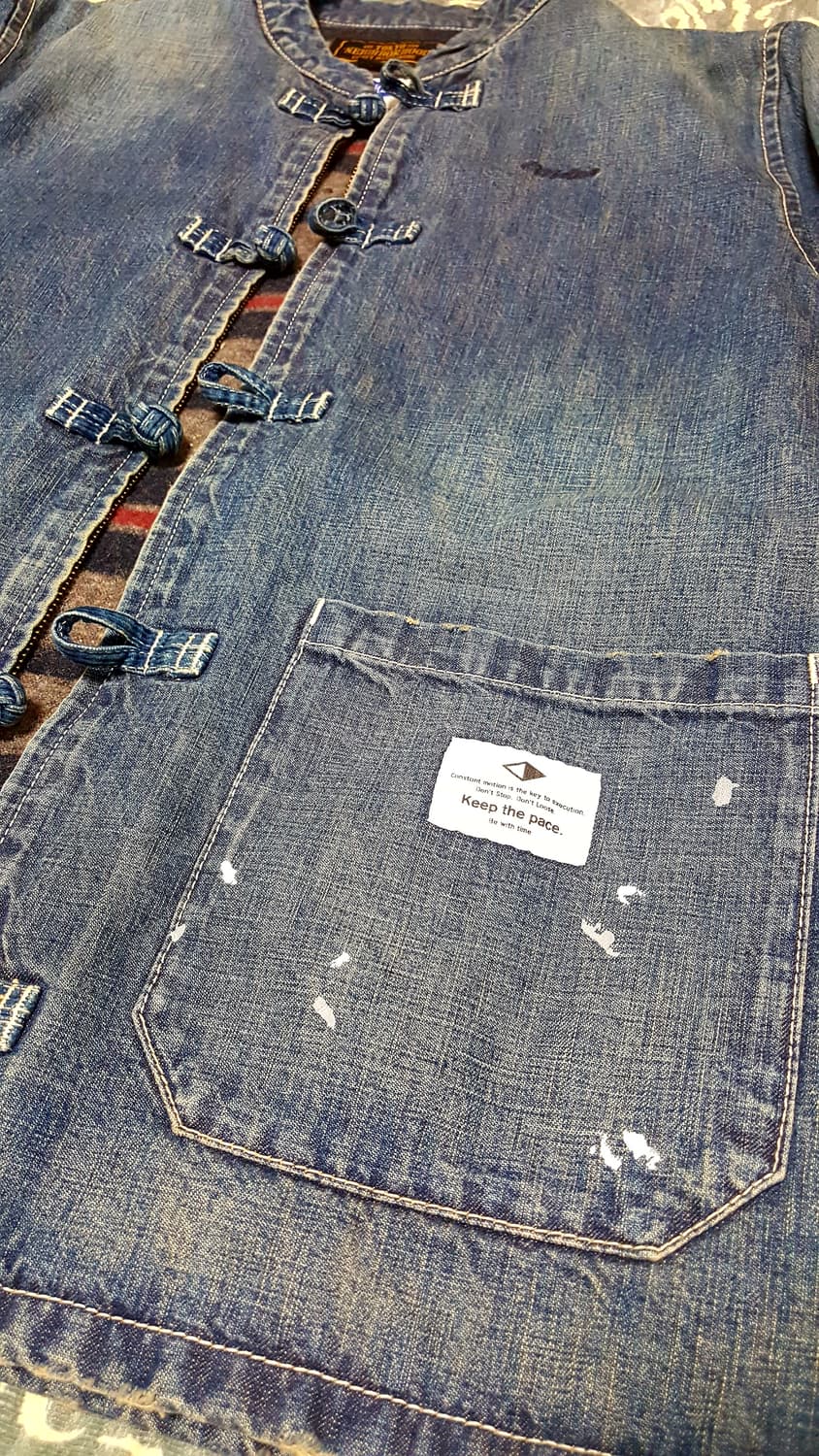 네이버후드 X 매드니스 16AW 쿵푸 데님 자켓 상품이미지2