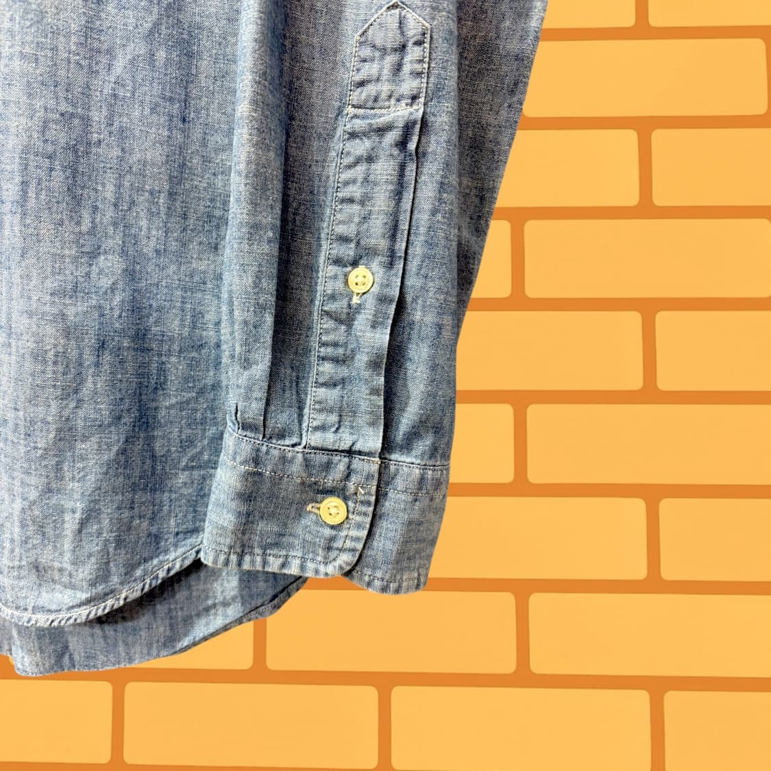 폴로 랄프 로렌 버튼 다운 클래식핏 셔츠 (L) 상품이미지5