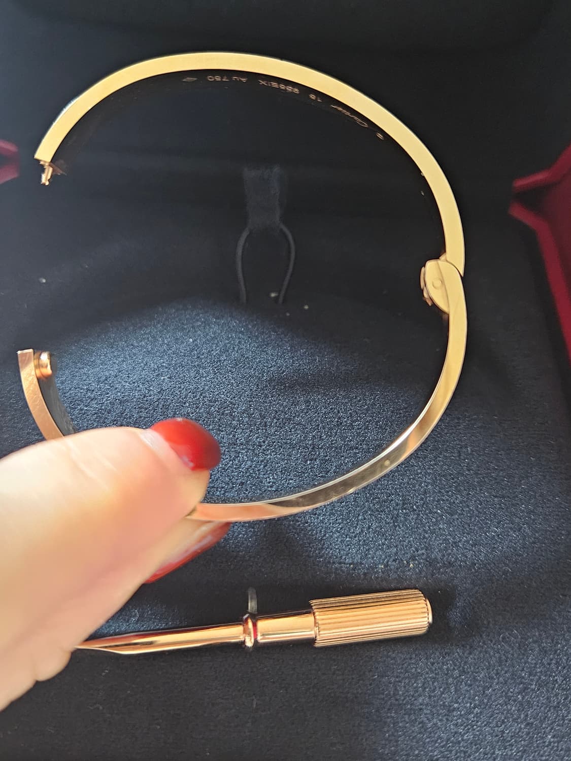 까르띠에 러브팔찌 클래식사이즈15호 풀세트((25년)) 상품이미지3