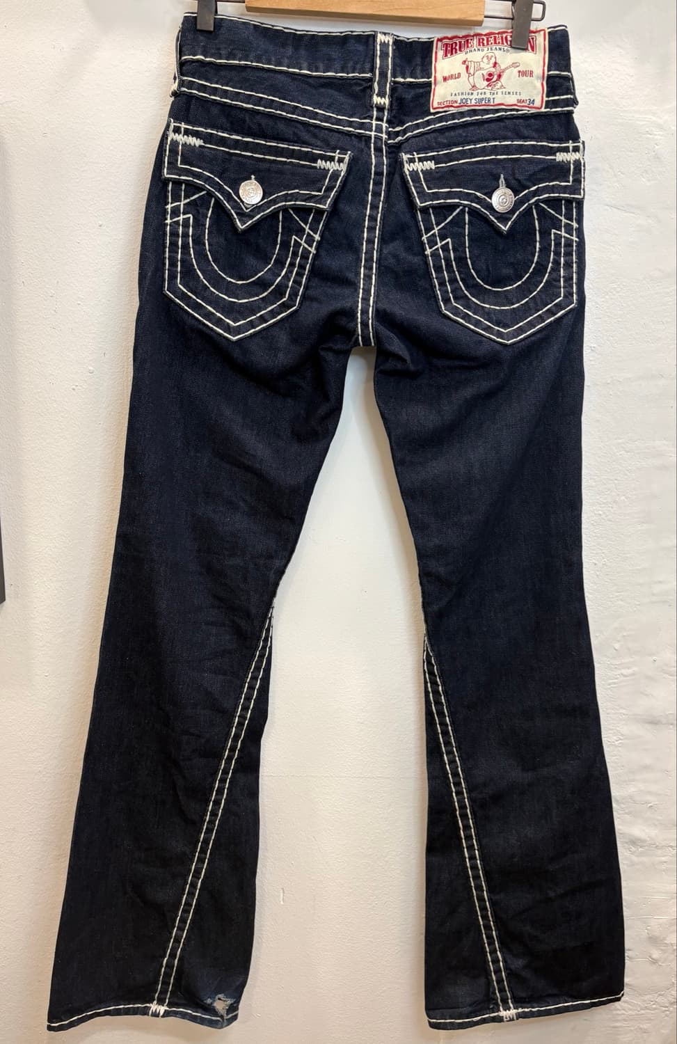 트루릴리젼 조이 수퍼 T 부츠컷 데님 팬츠 (made in USA) 상품이미지2