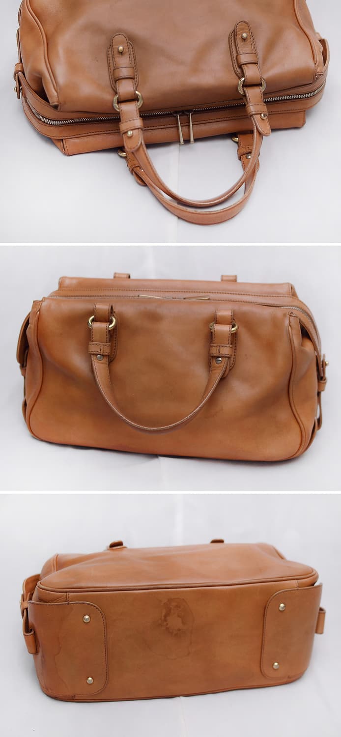 아르마니 (GA) 비텔로 바케타레더 클래식 토트.보스턴백 상품이미지5