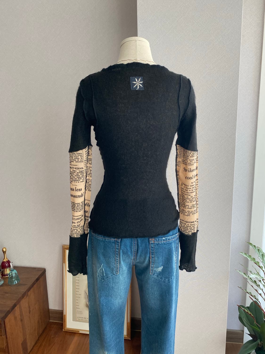 쟝폴고띠에 니트(S) 상품이미지4