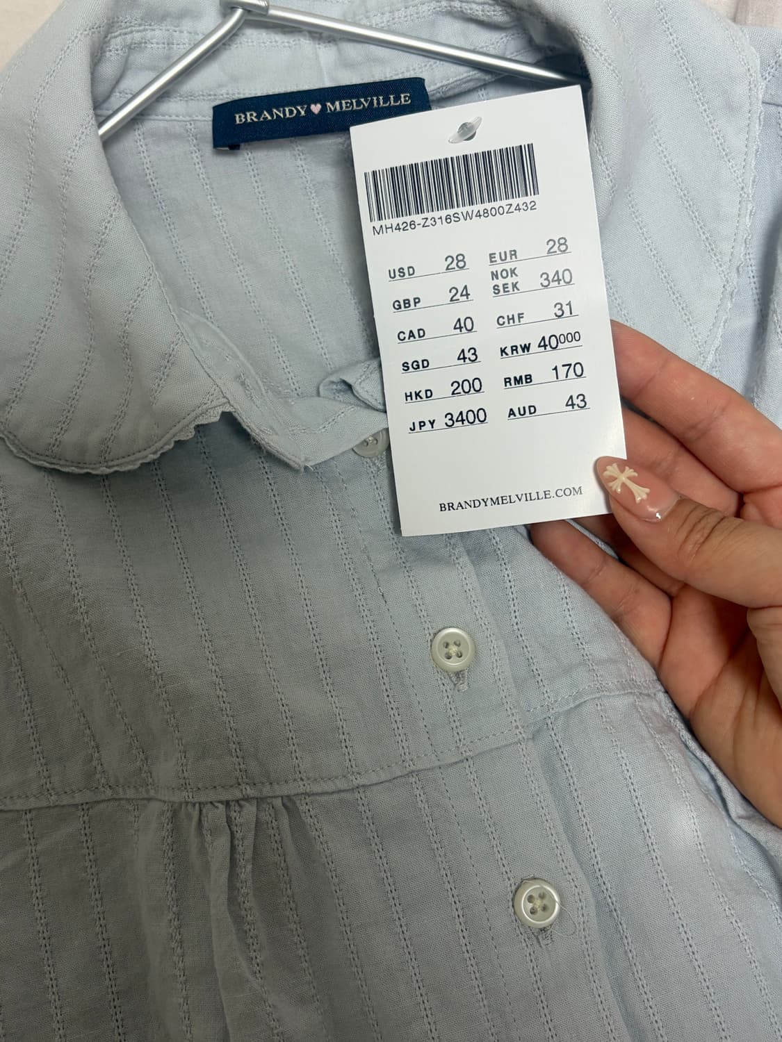 브랜디멜빌 셔츠 블라우스 상품이미지2