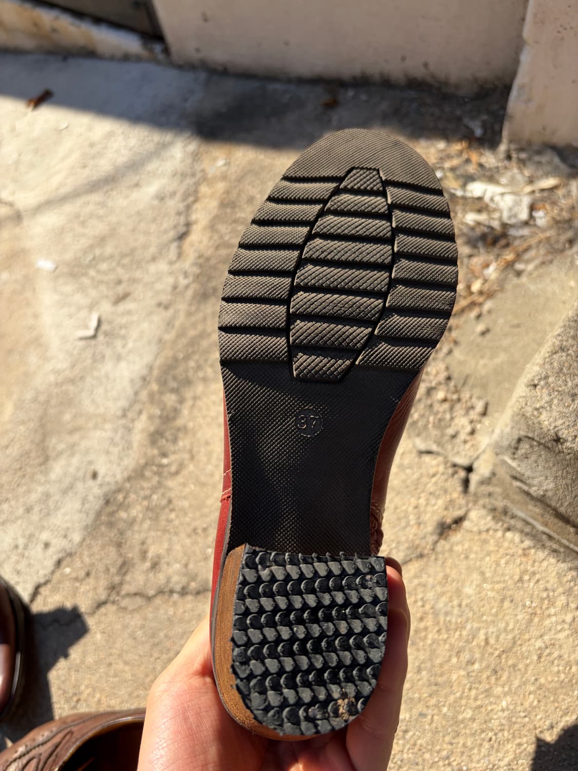 Pikolinos 레드 빈티지 힐 앵클 부츠  상품이미지6