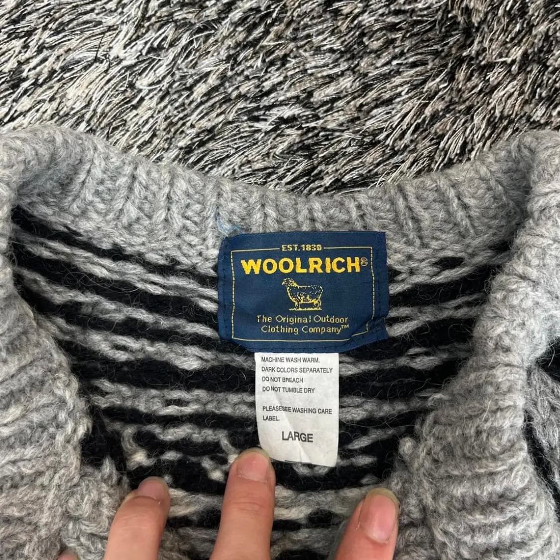 울리치 헤비 울 스웨터 (L) 상품이미지3