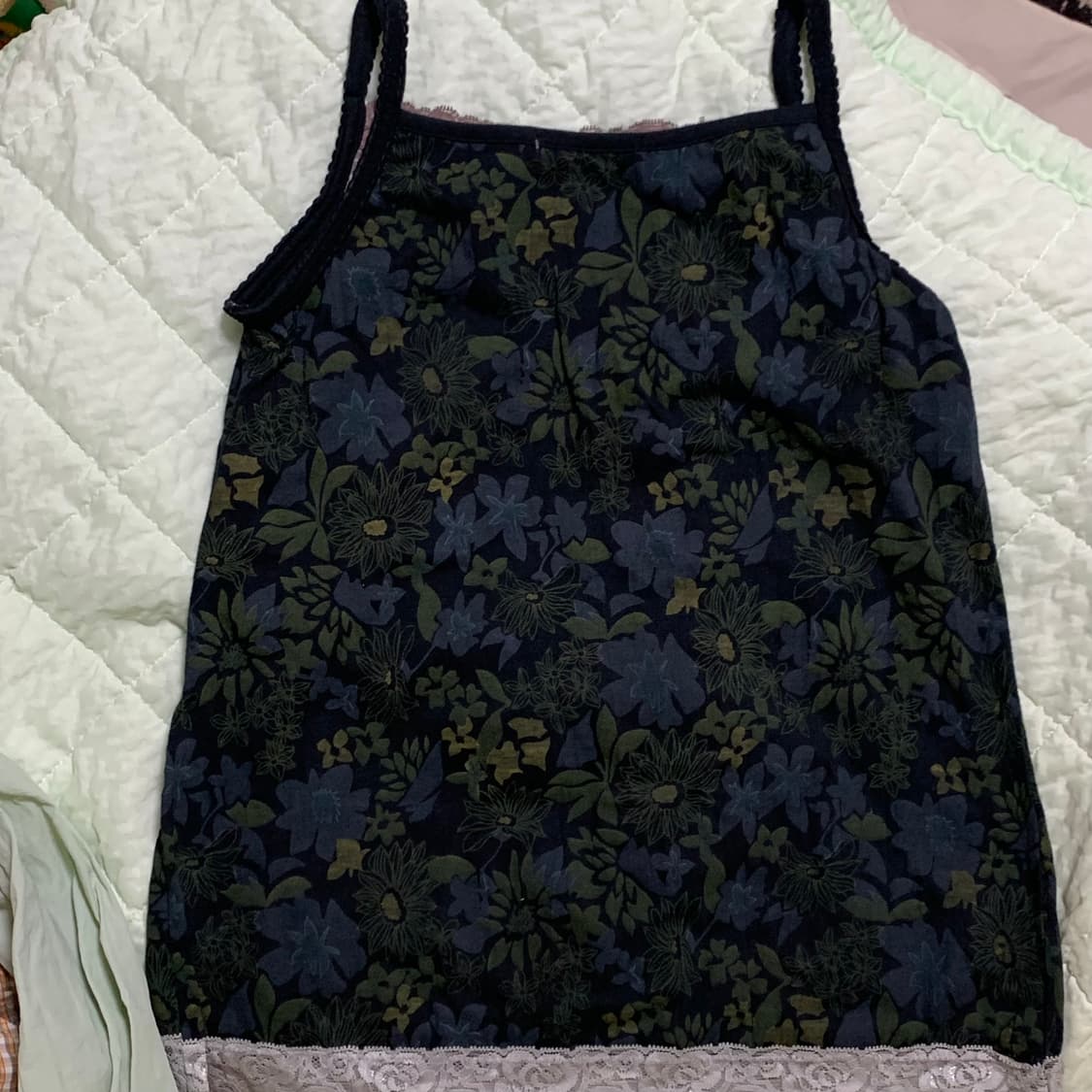 그런지 페어리 오리엔탈 히피 핀터깔 y2k 끈나시 슬리브리스 상품이미지2