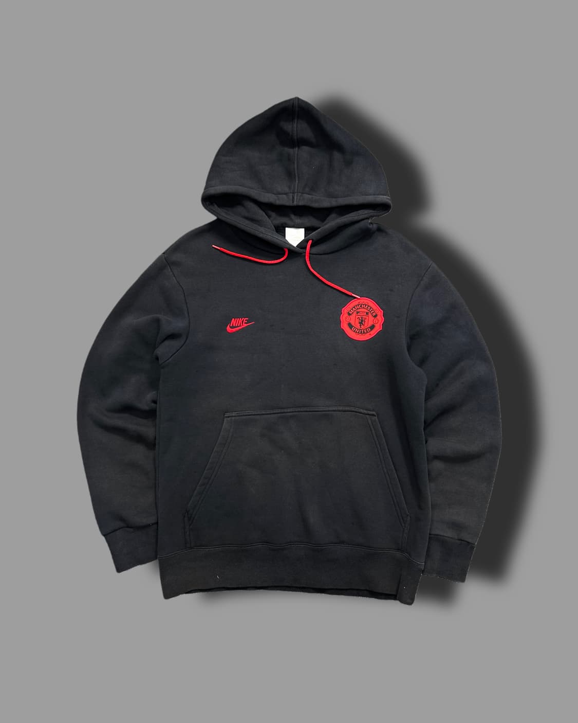 나이키 00s 맨체스터 유나이티드 블랙 후드티 S 상품이미지4