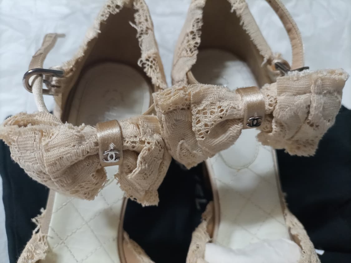 정품 샤넬 슈즈구두메리제인 37사이즈 상품이미지2