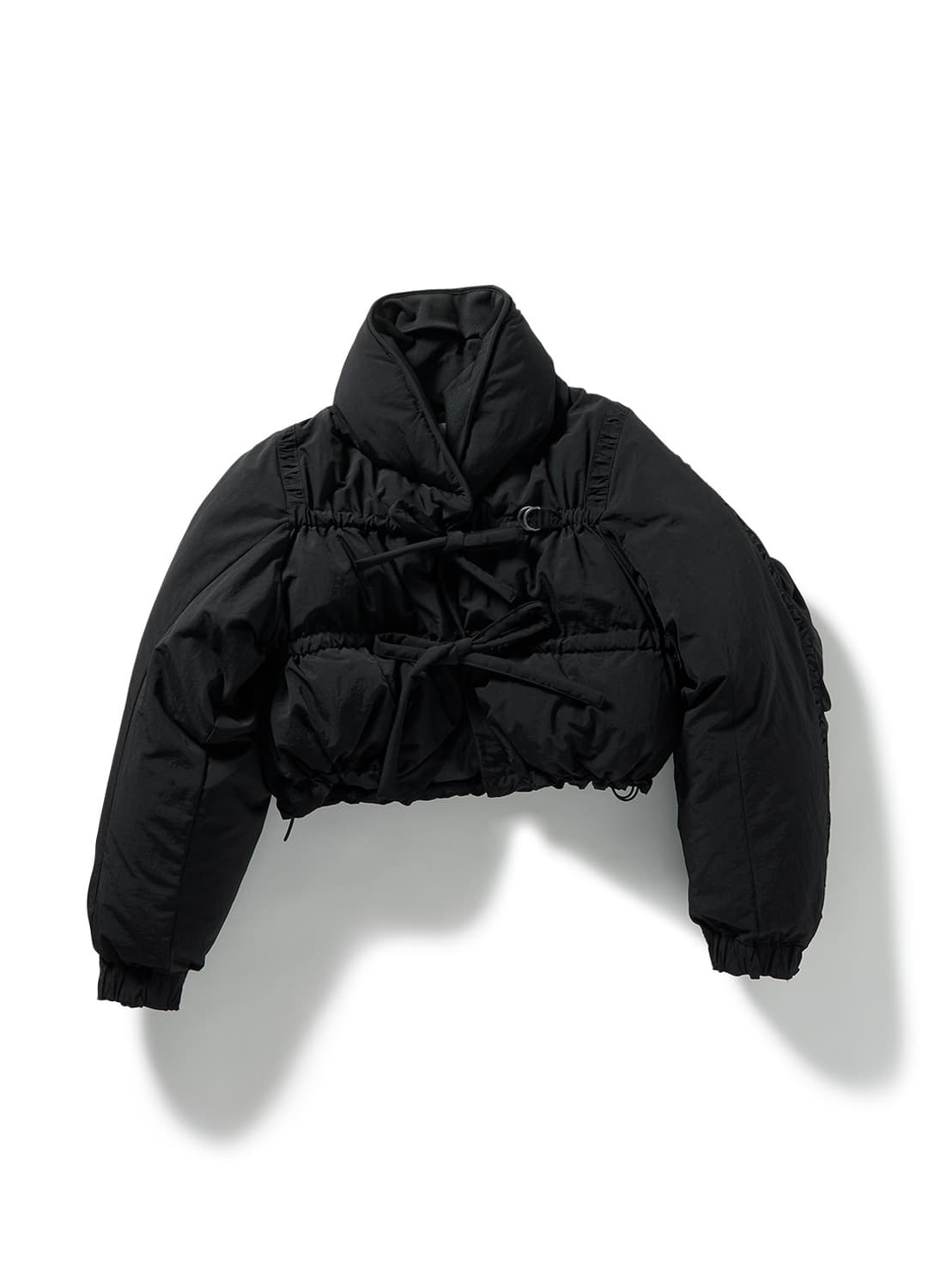 퍼버즈 25fw 스트링 멀티 크롭 다운패딩 상품이미지8