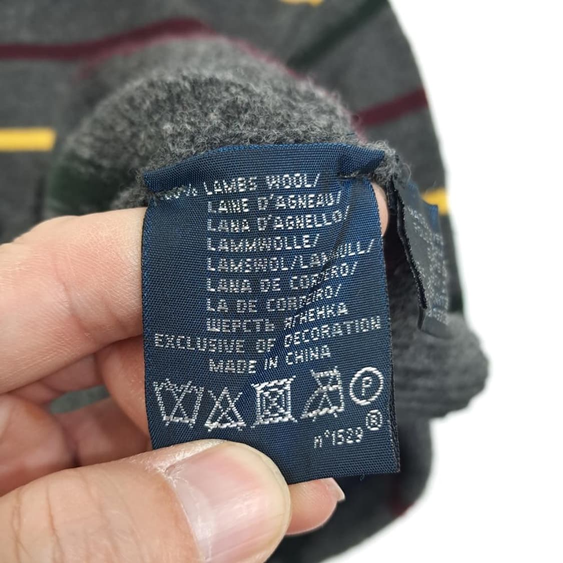 2XL 폴로 랄프로렌 그레이 램스울 니트 스웨터 knit (CS341) 상품이미지6