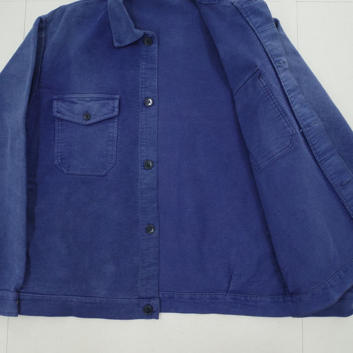 80s 프렌치 몰스킨 워크 메카닉 자켓  상품이미지5