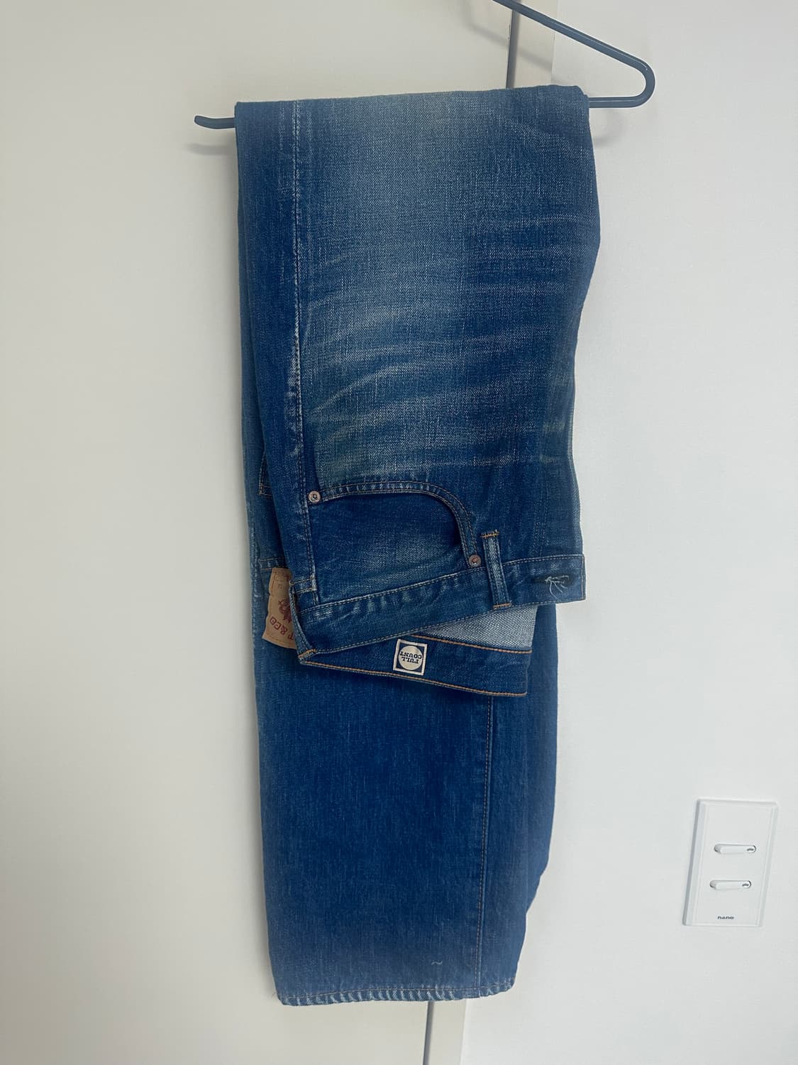 [34] 풀카운트 1102 워싱진 스트레이트 데님 상품이미지2