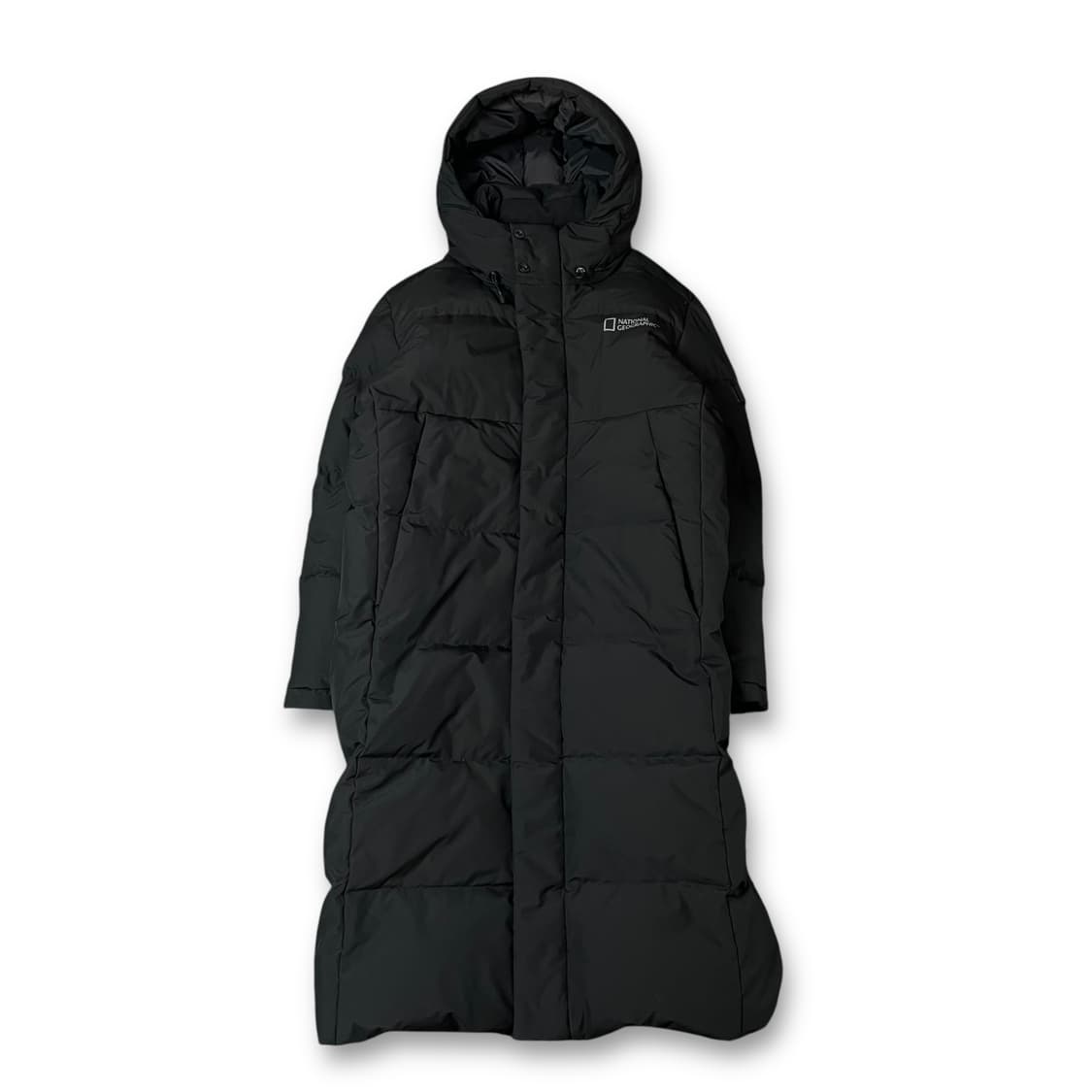 내셔널지오그래픽 블랙 롱패딩 S 상품이미지1