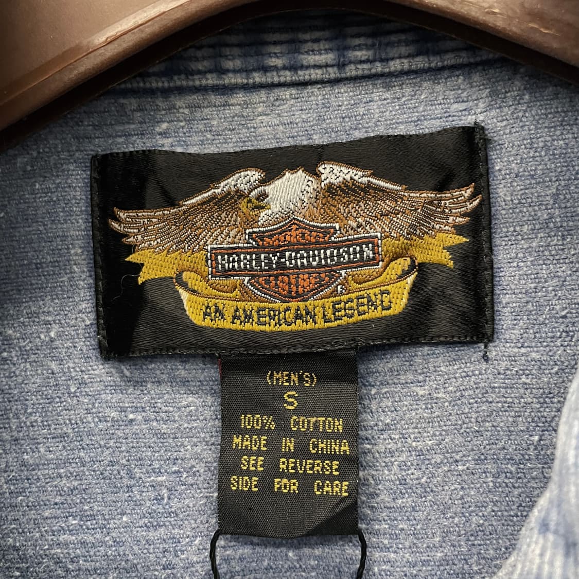 할리데이비슨 코듀로이 포켓 리벳 패치 로고 셔츠 상품이미지8