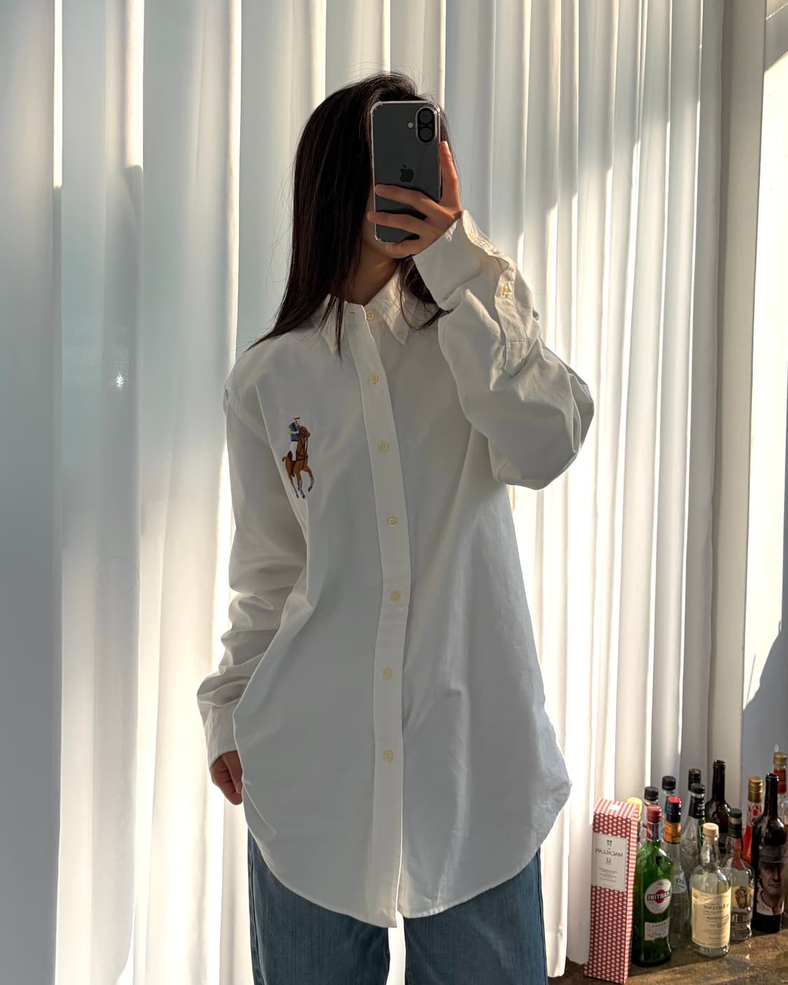 [M-L]폴로 랄프로렌 빅포니 치프키프 클래식핏 옥스포드 셔츠 상품이미지2