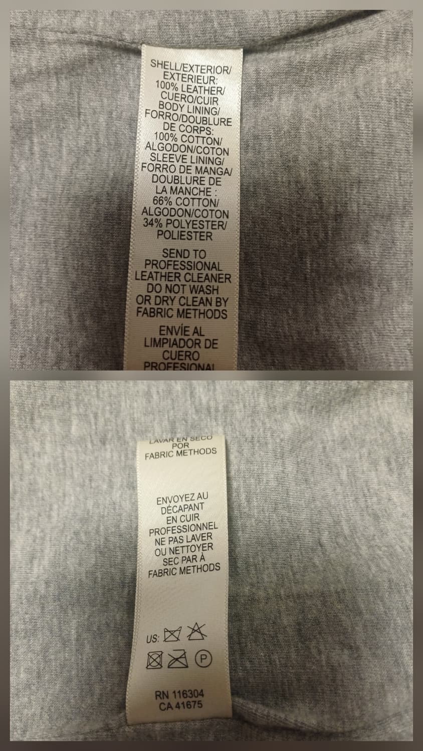 [희귀/L] 컨버스 x 존 바바토스 아카이브 빈티지 양가죽 라이더 자켓 상품이미지10