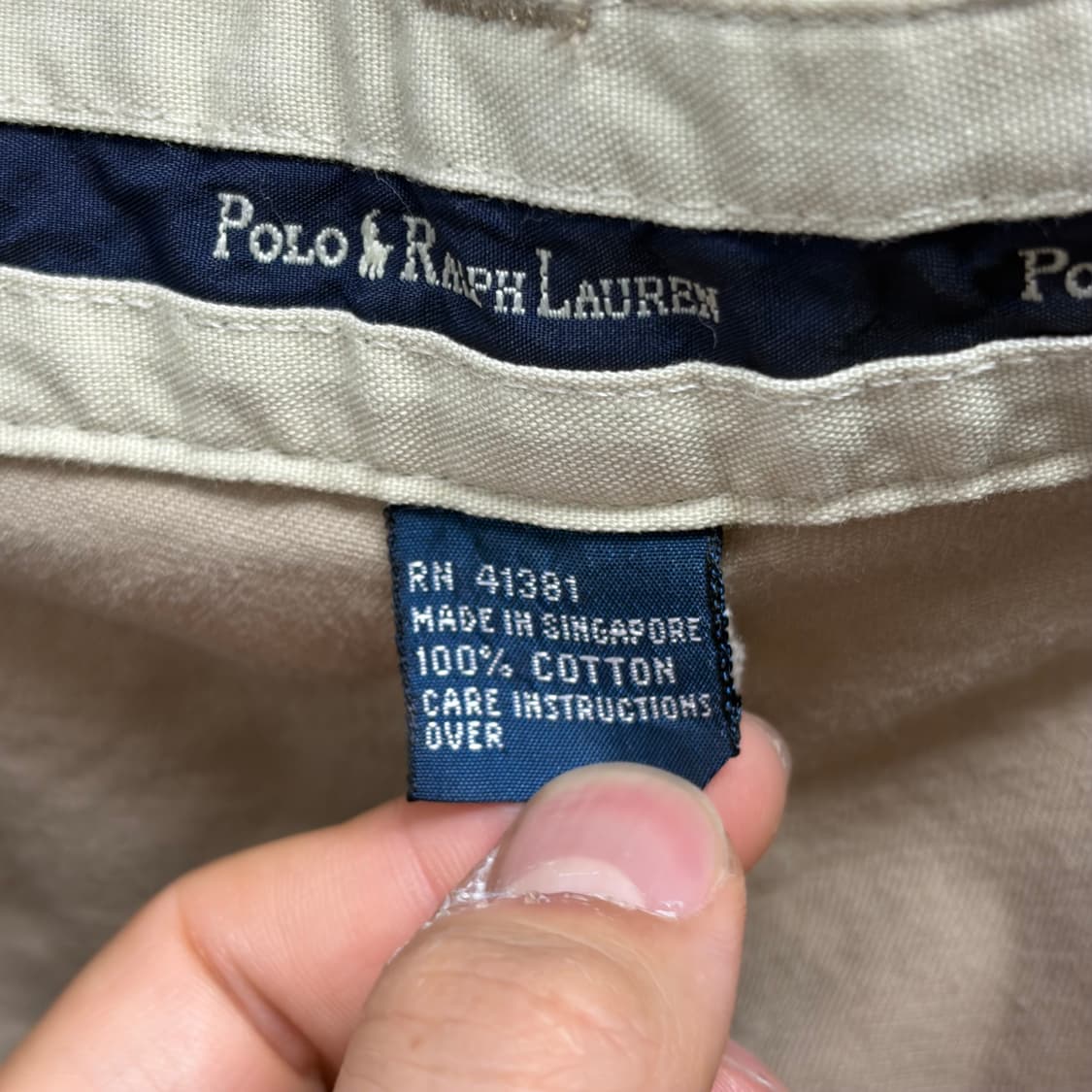 폴로 투턱 치노팬츠 1  상품이미지5