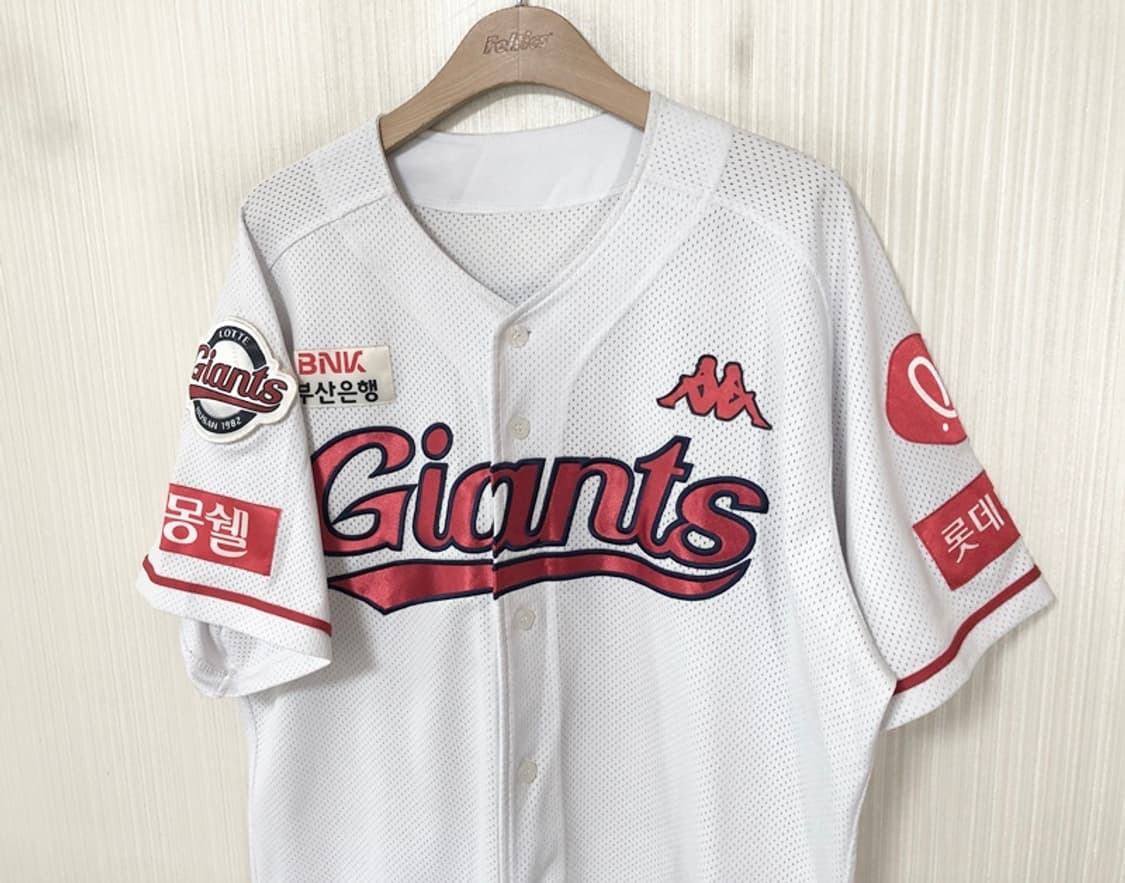KBO 카파 롯데자이언츠 선수실착 홈유니폼/져지 #85 김도규 상품이미지5