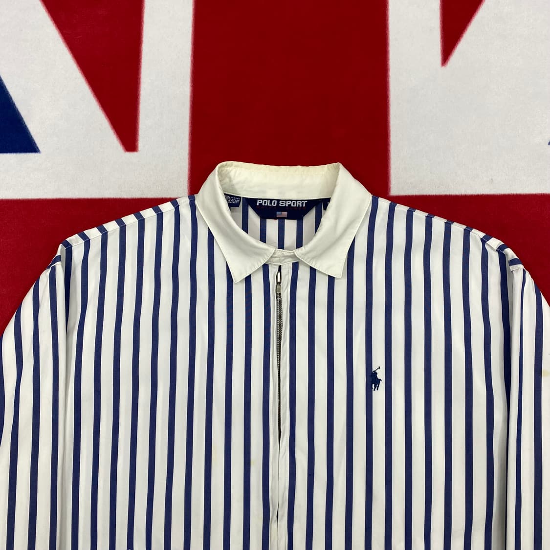 폴로스포츠 스윙톱자켓M실측L 상품이미지3