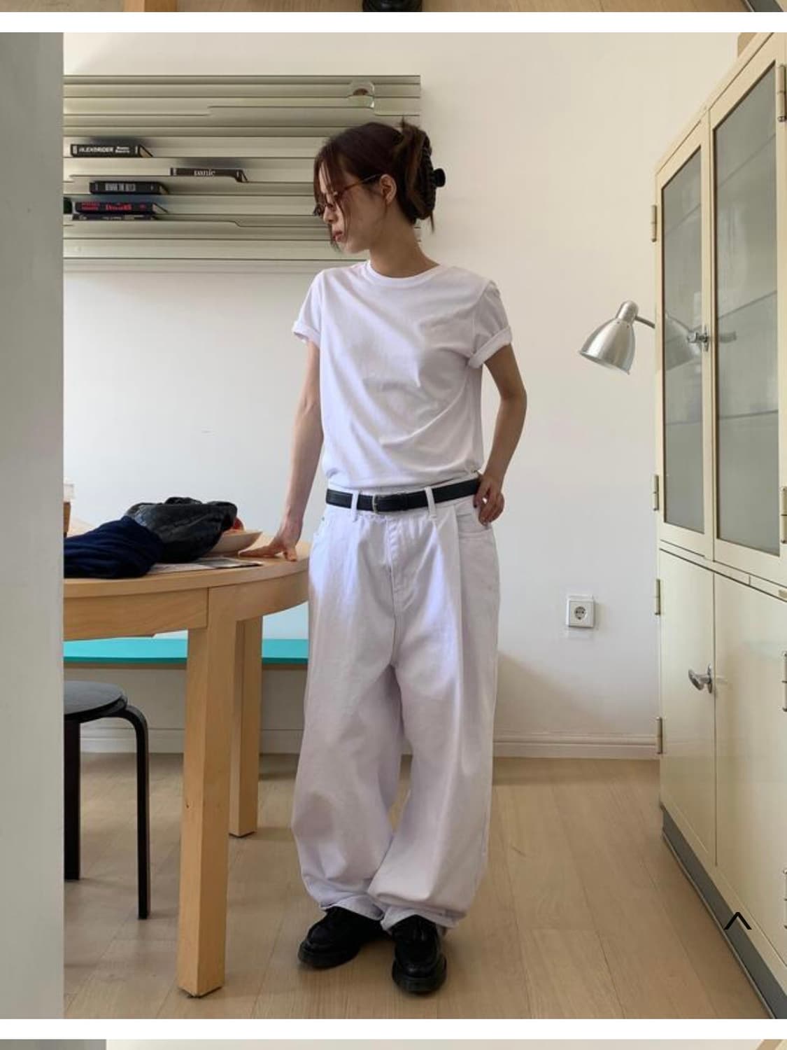 릿킴 ) SOLID PINTUCK JEANS   상품이미지1