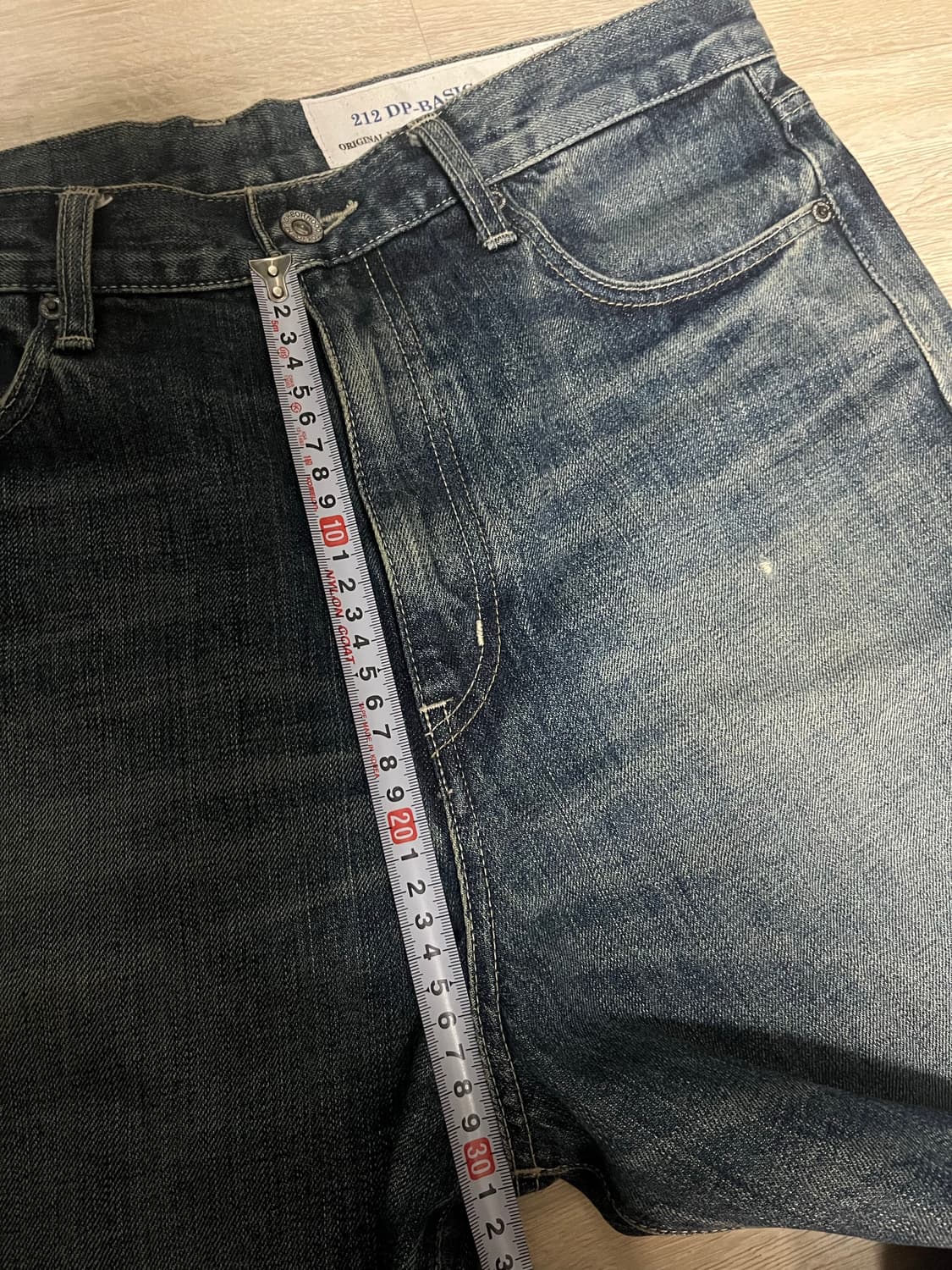 네이버후드 워시드 데님 dp basic 인디고 상품이미지10