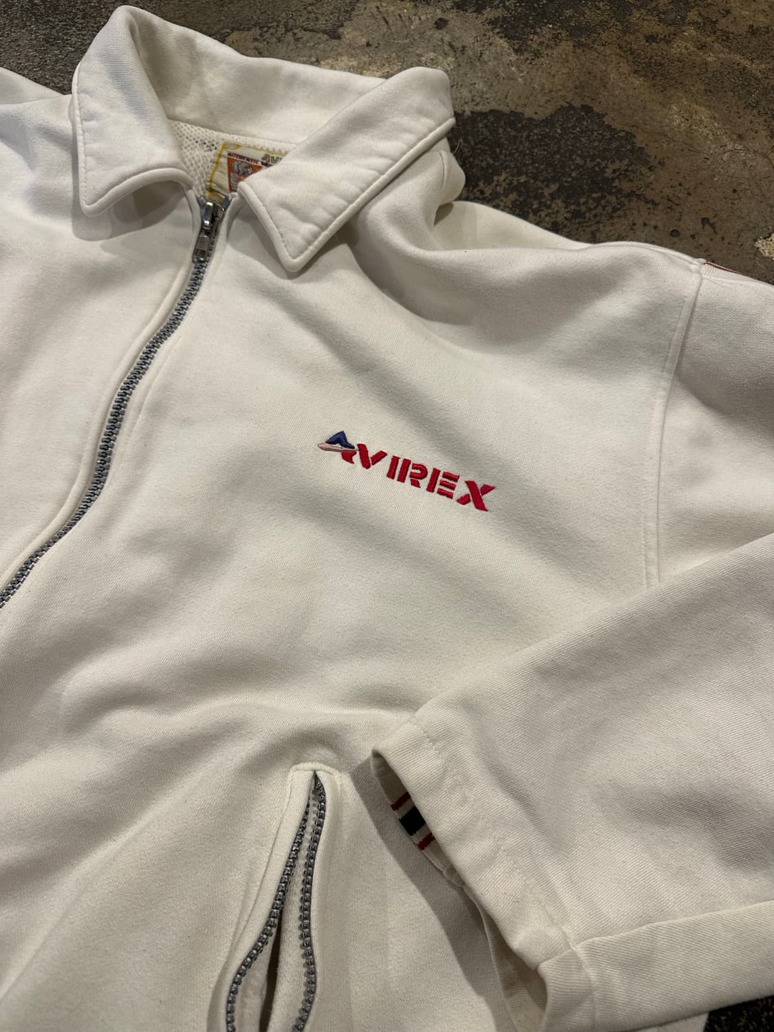 빈티지 00s 아비렉스 스웻 자켓  상품이미지3