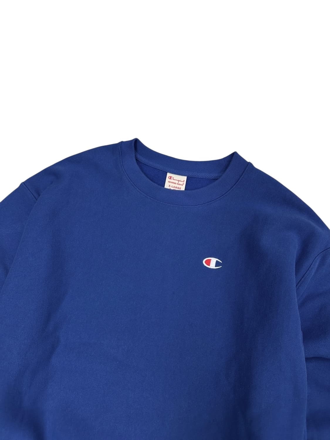 챔피온 레드택 리버스위브 스웻셔츠 맨투맨 블루 (2XL) 상품이미지2