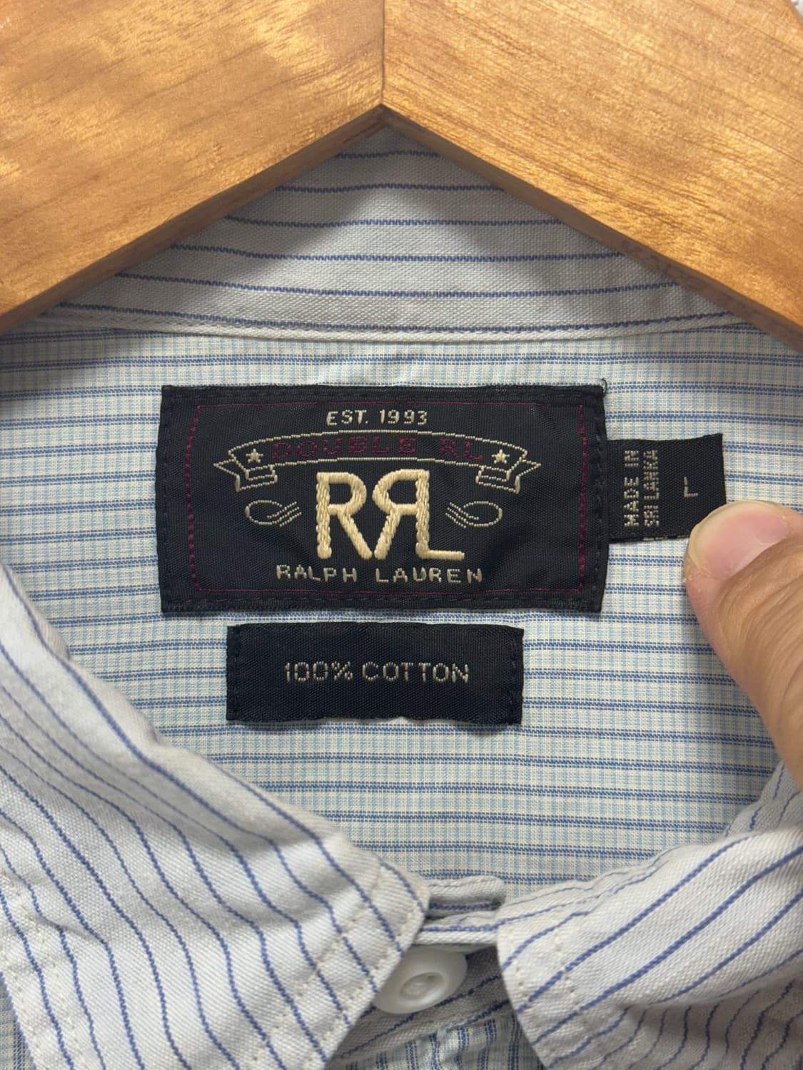 RRL 코튼셔츠 상품이미지2