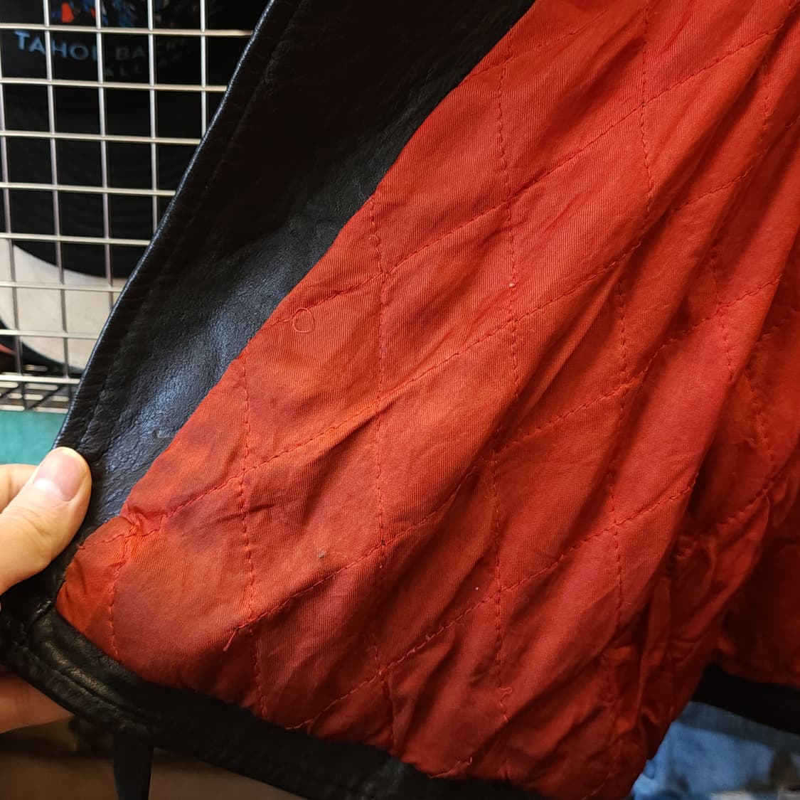 90s 빈티지 가죽자켓 이태리 빈티지 레더자켓 벨티드 라이더 52 상품이미지10