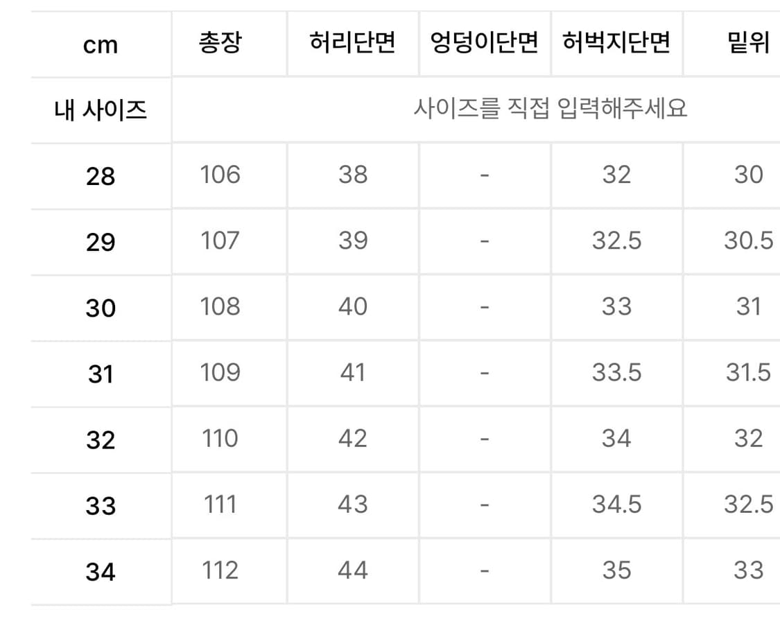 모드나인 MOD7w 31사이즈 팔아요! 상품이미지2