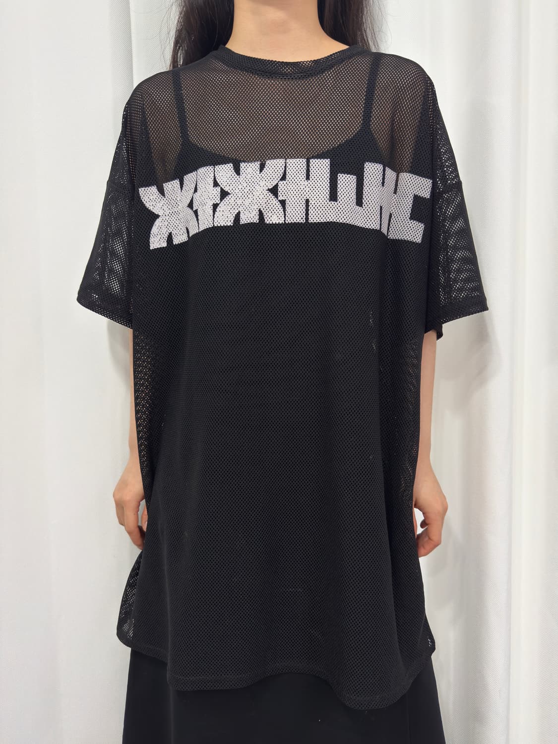 mesh design top 상품이미지2