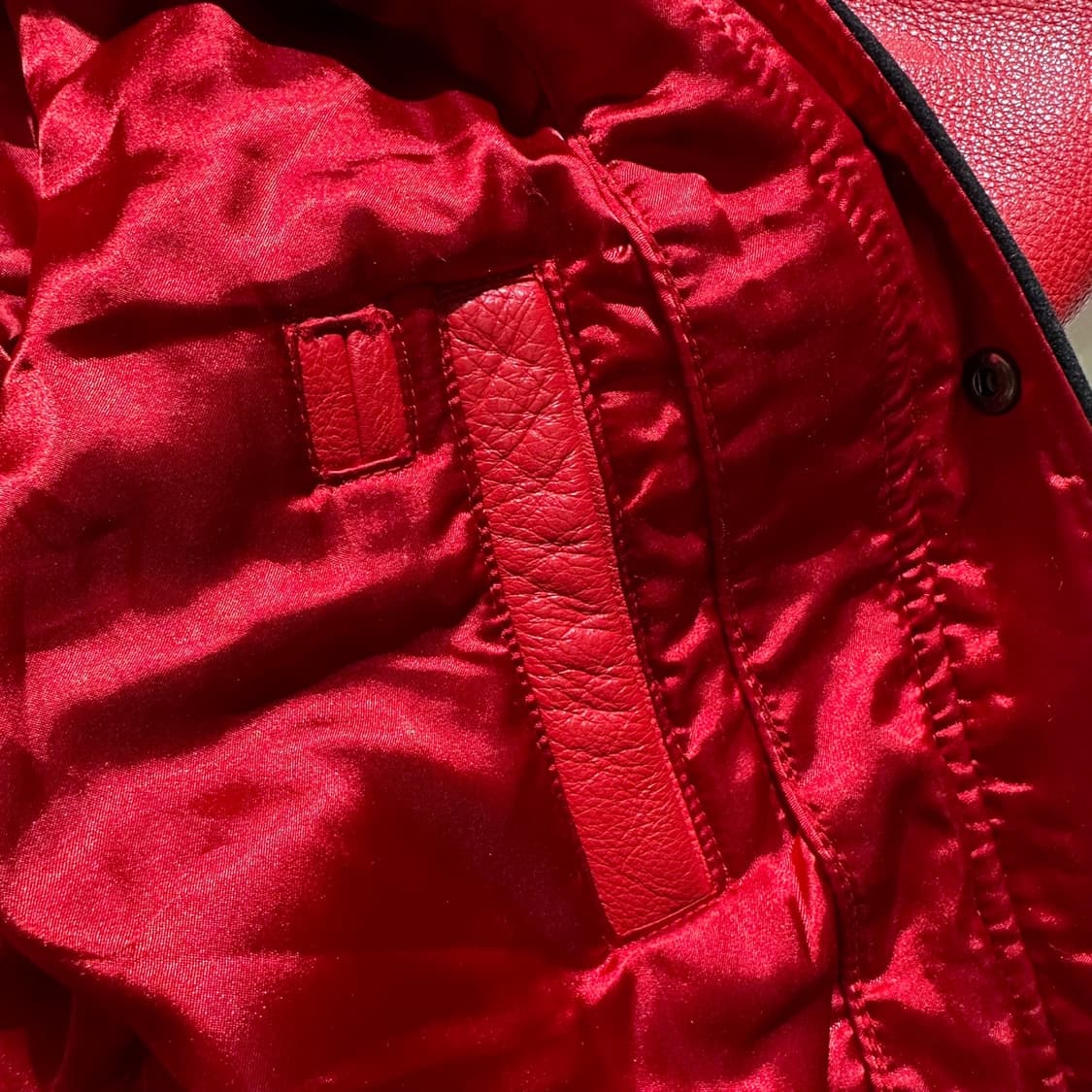 조던 로고 울 레더 바시티 스타디움 자켓 상품이미지6