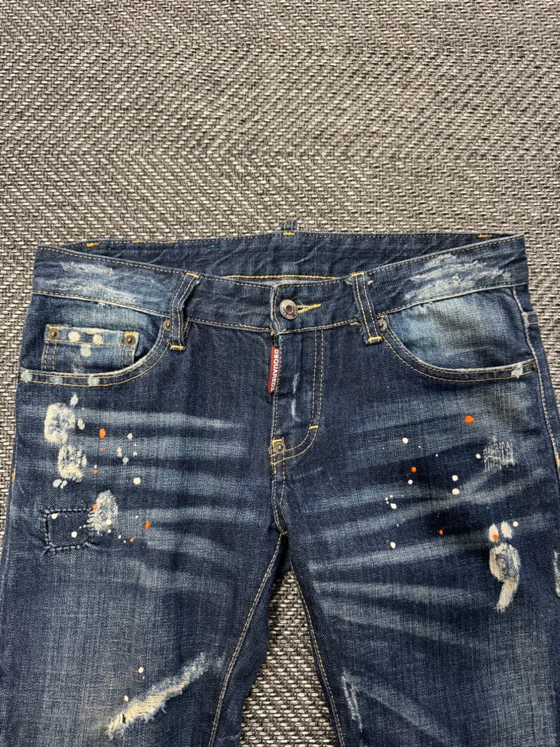 디스퀘어스 블루 백 패치 데님 29사이즈 상품이미지2