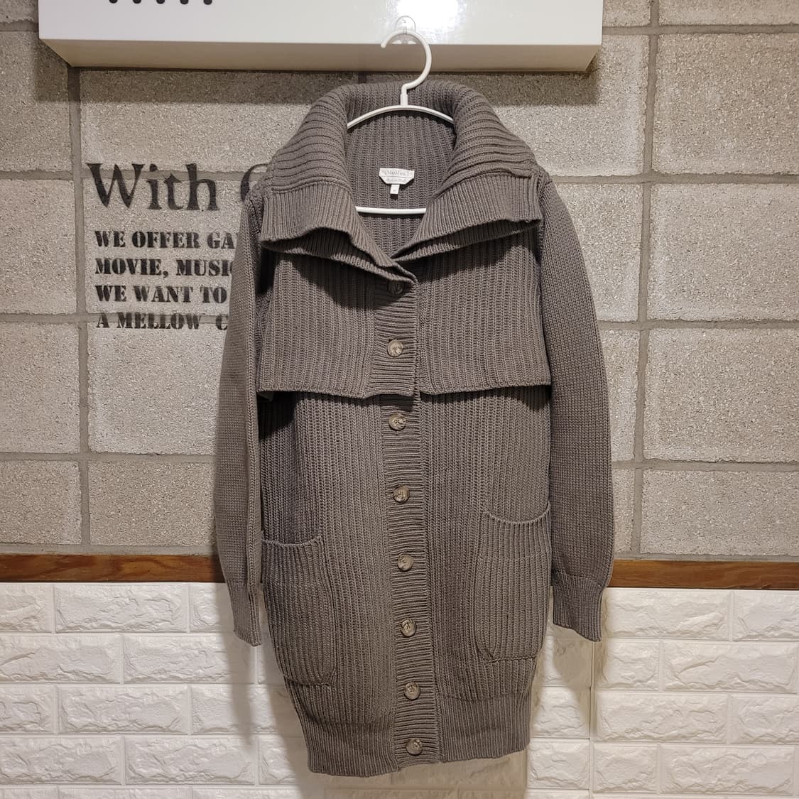막스마라 니트 가디건 M 상품이미지1