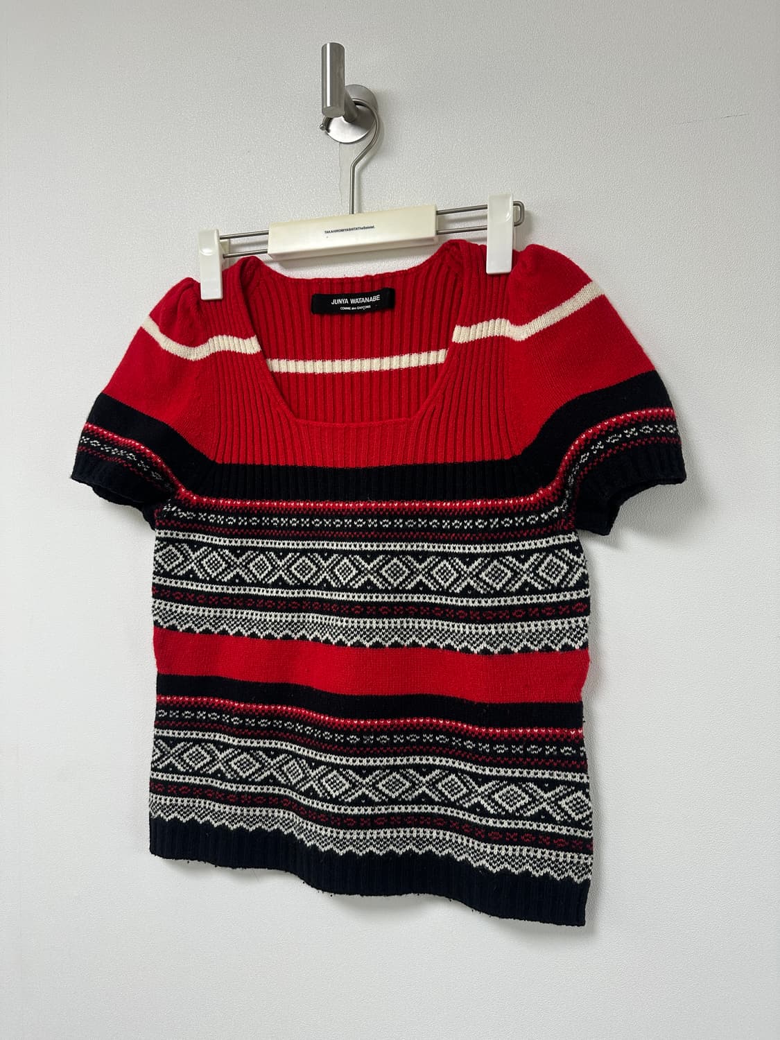 [준야와타나베] Comme des Garcons knit T-shirt 상품이미지2