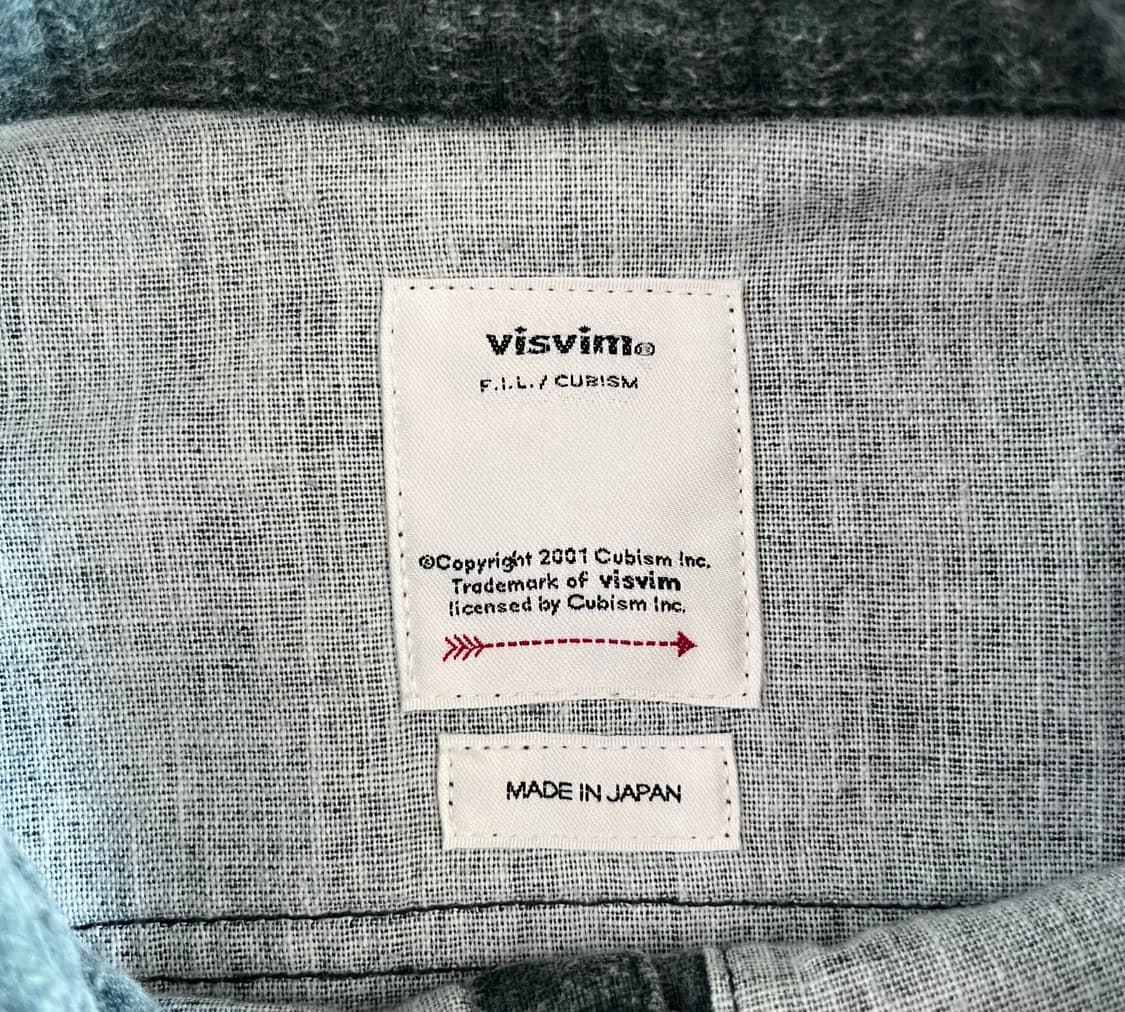 VISVIM 21SS LUMBER KHADI CHECK L/S DMGD 상품이미지3