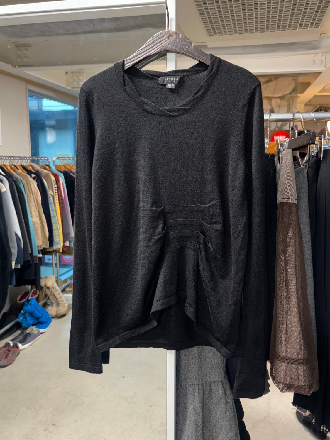 아츠로 타야마 변형 니트 상품이미지3