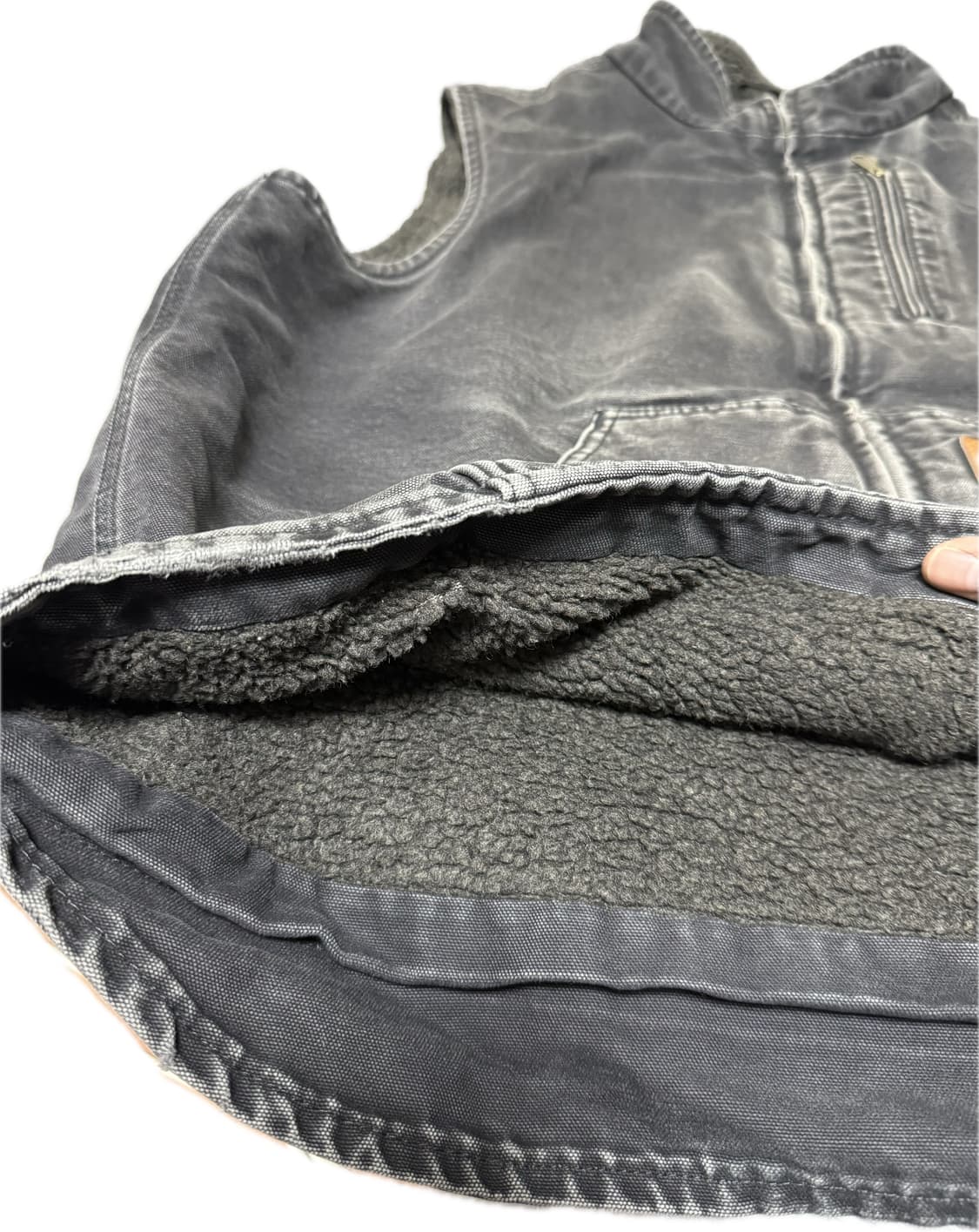 (XL)칼하트 v33 001 블랙 베스트(지퍼 이상) 상품이미지3