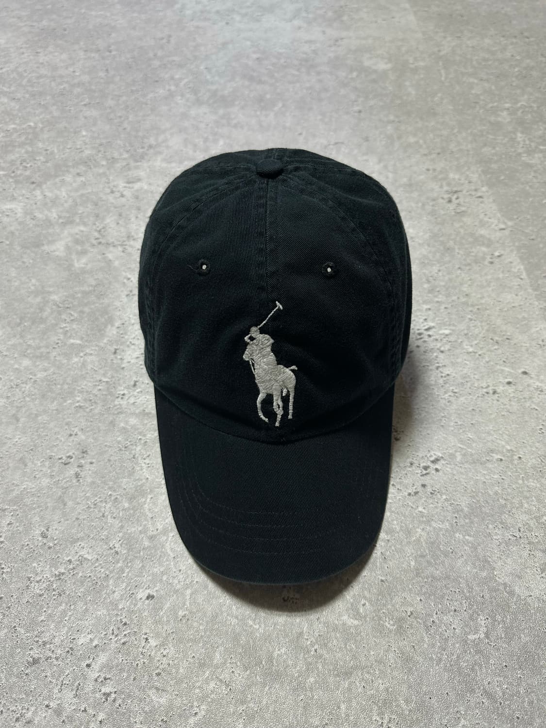 폴로 랄프로렌 빅포니 블랙 빈티지 볼캡 상품이미지2