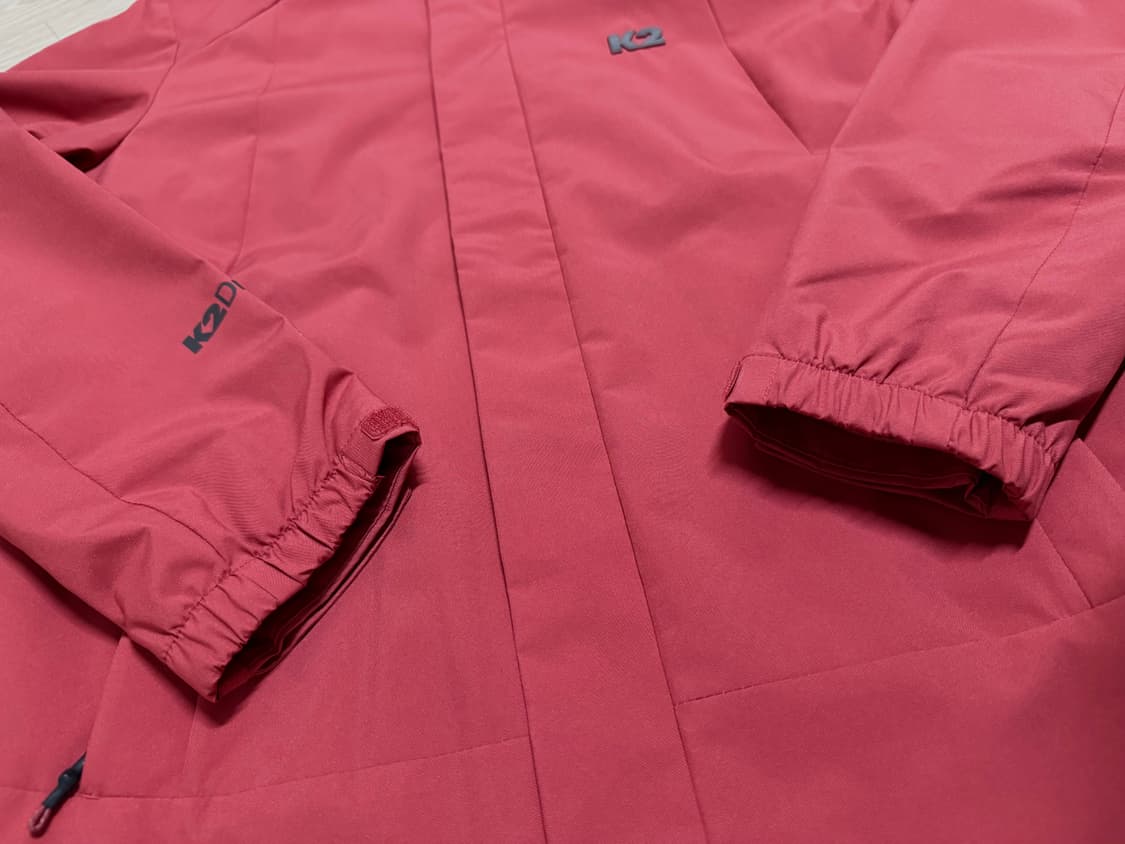 90사이즈 여성 K2 바람막이 로즈 상품이미지3