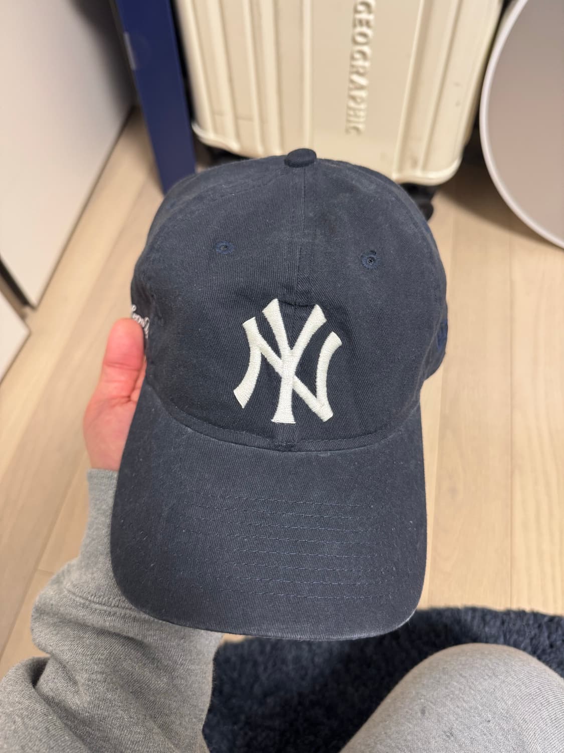 에임레온도르x뉴에라 볼캡 네이비  상품이미지2