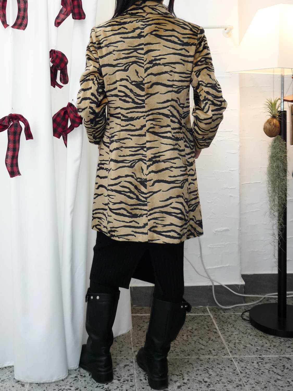 leopard chic mood coat 상품이미지4