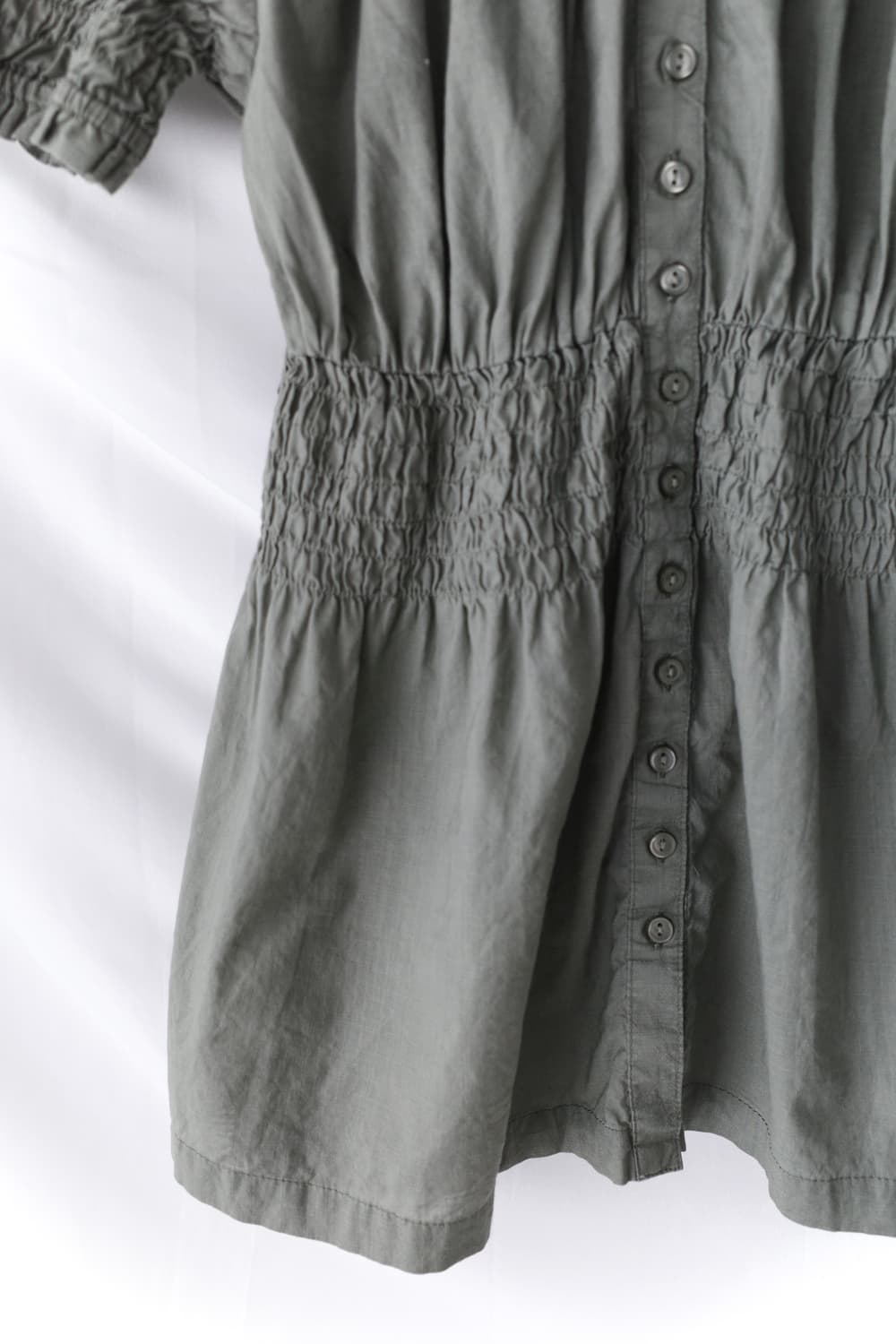 button shirring half blouse  상품이미지4