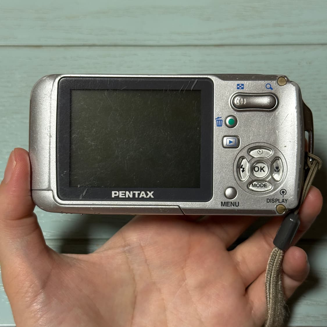 디카 정크 Pentax Optio W10 펜탁스디카 실버디카 빈티지 상품이미지6