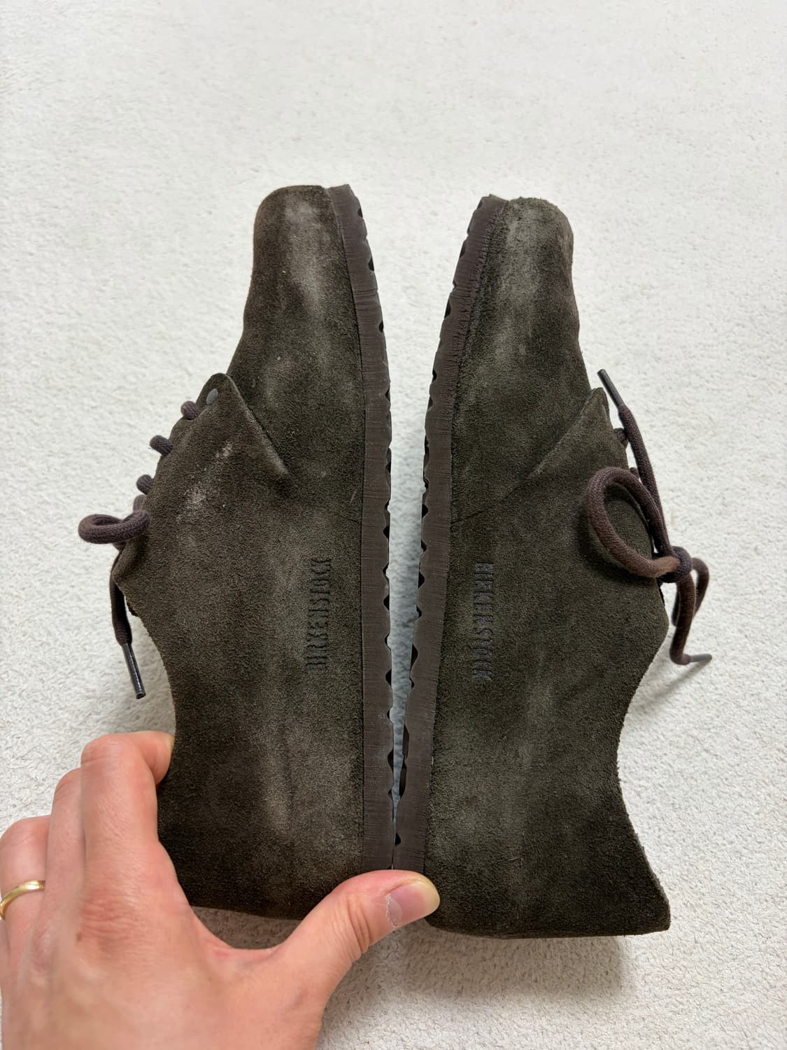 [270] 버켄스탁 마인(MAINE) 스웨이드 샌들 슈즈 (브라운) 단품 상품이미지3