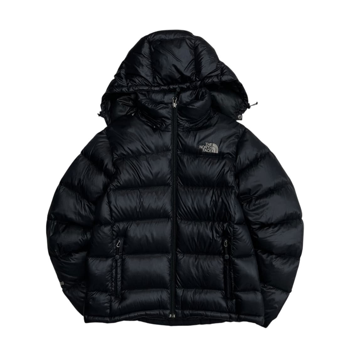 노스페이스 로고 블랙 후드패딩 85 ( 여성용 ) 상품이미지2