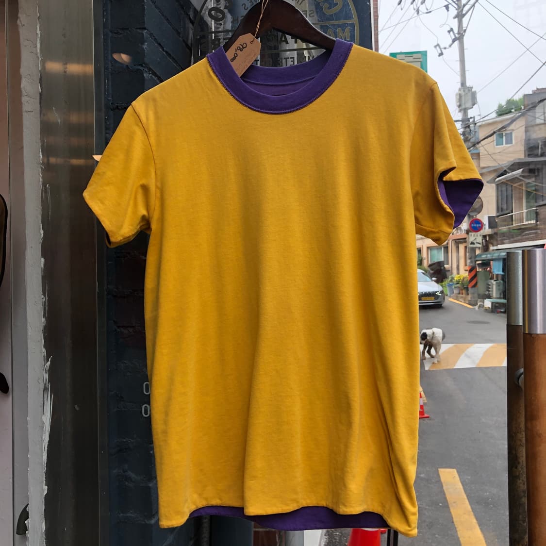 60s/70s Reversible T-shirt-L 상품이미지5