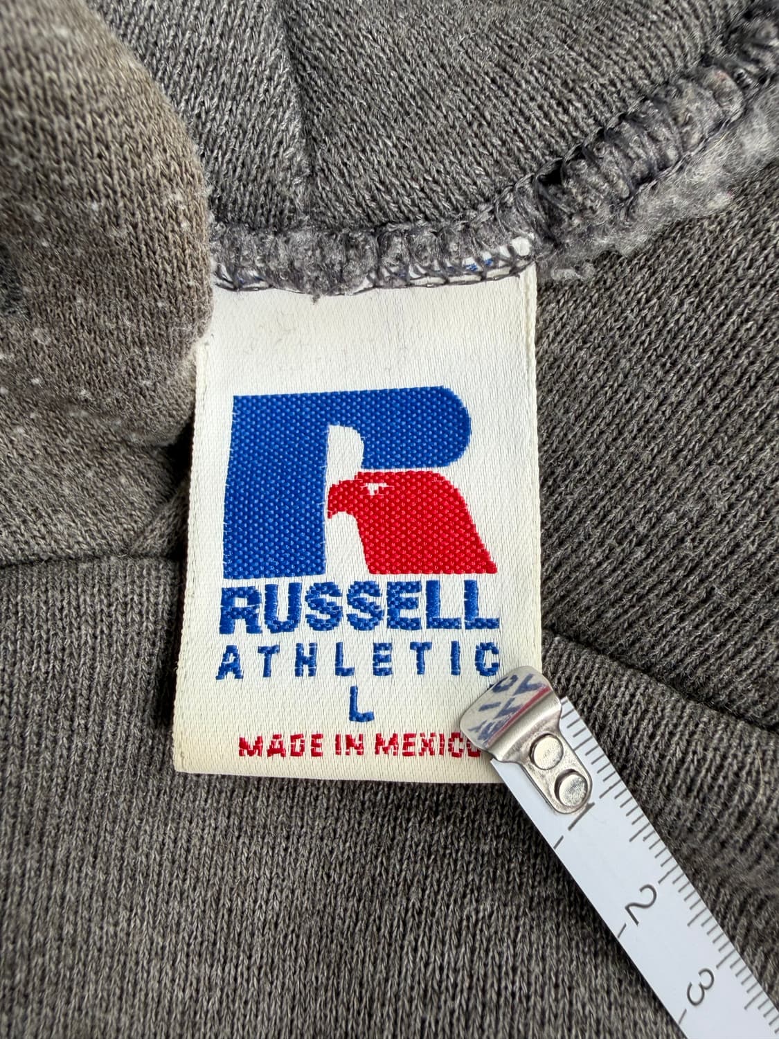 90s Russell Hoodie (charcoal) 상품이미지3