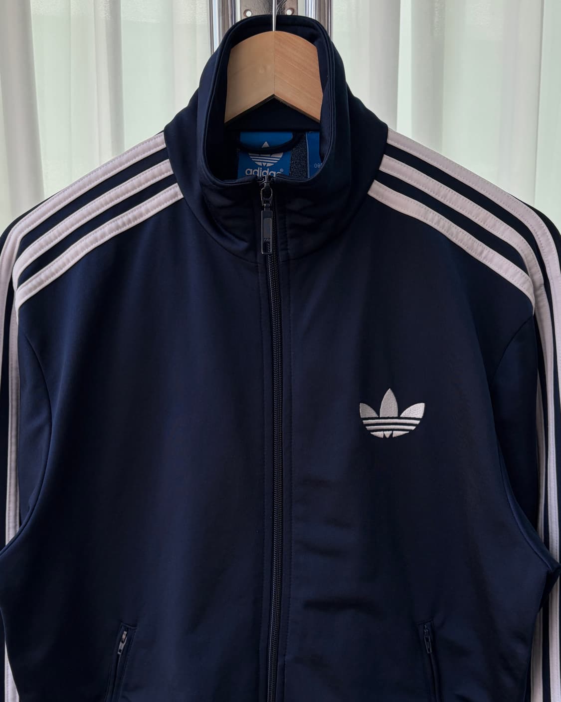 [M-L]아디다스 구형 파이어버드 네이비 트랙탑 져지 상품이미지4