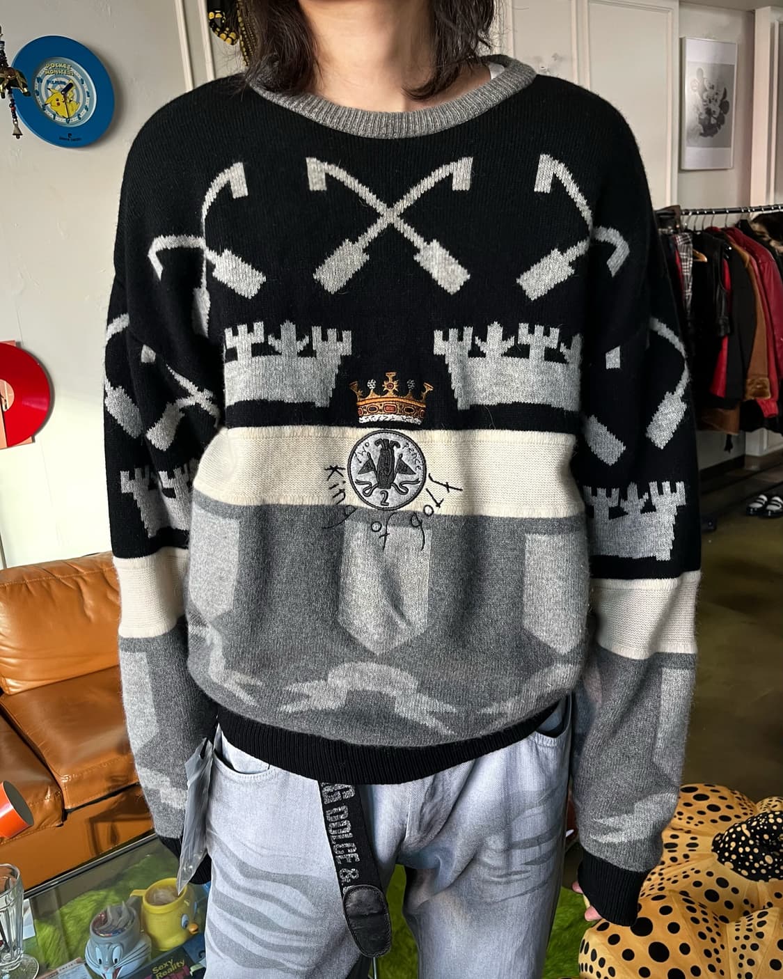 1990s CASTELBAJAC Icon Wool Knit Sweater 상품이미지2